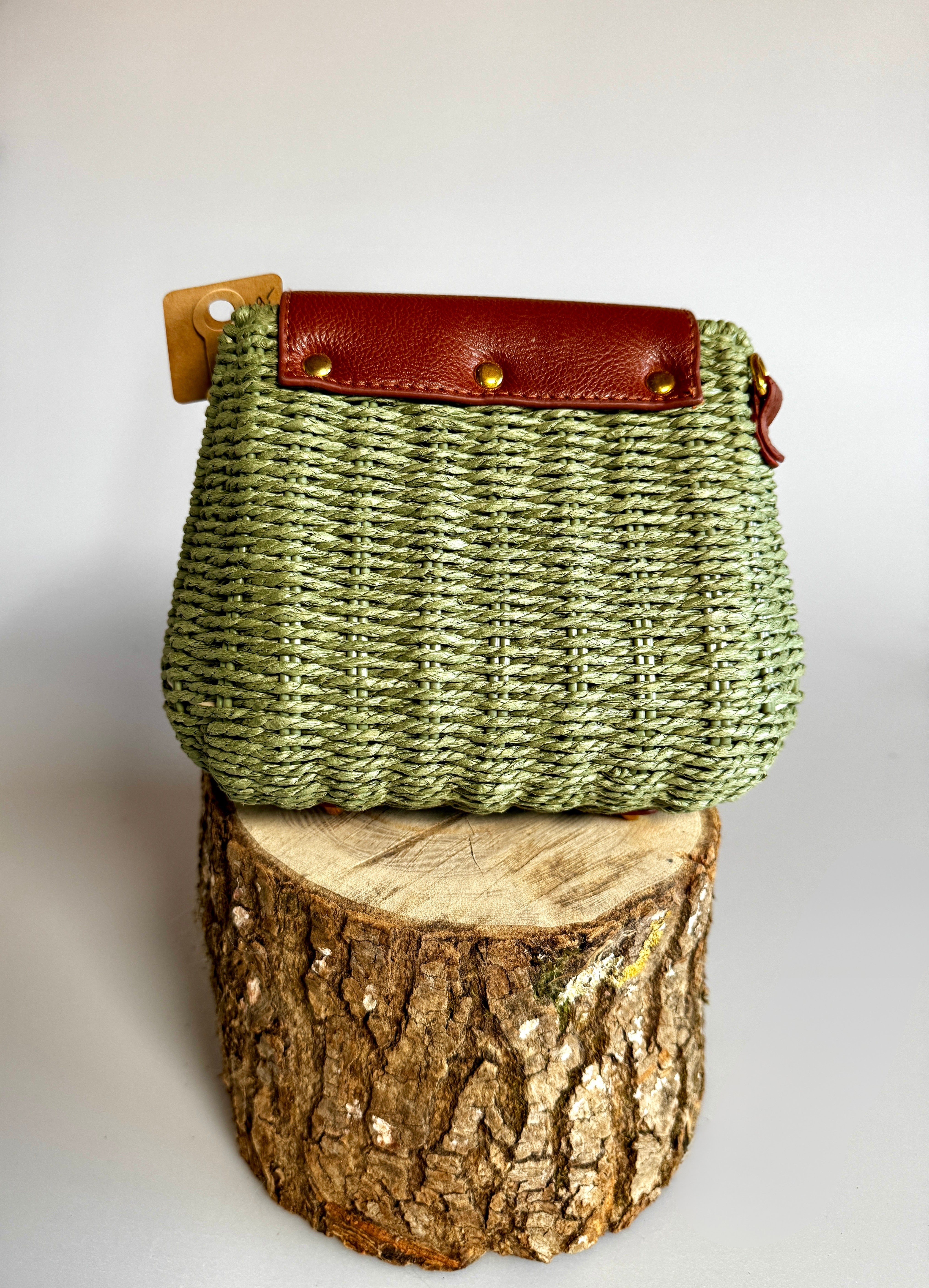 Sac à main en fibres naturelles