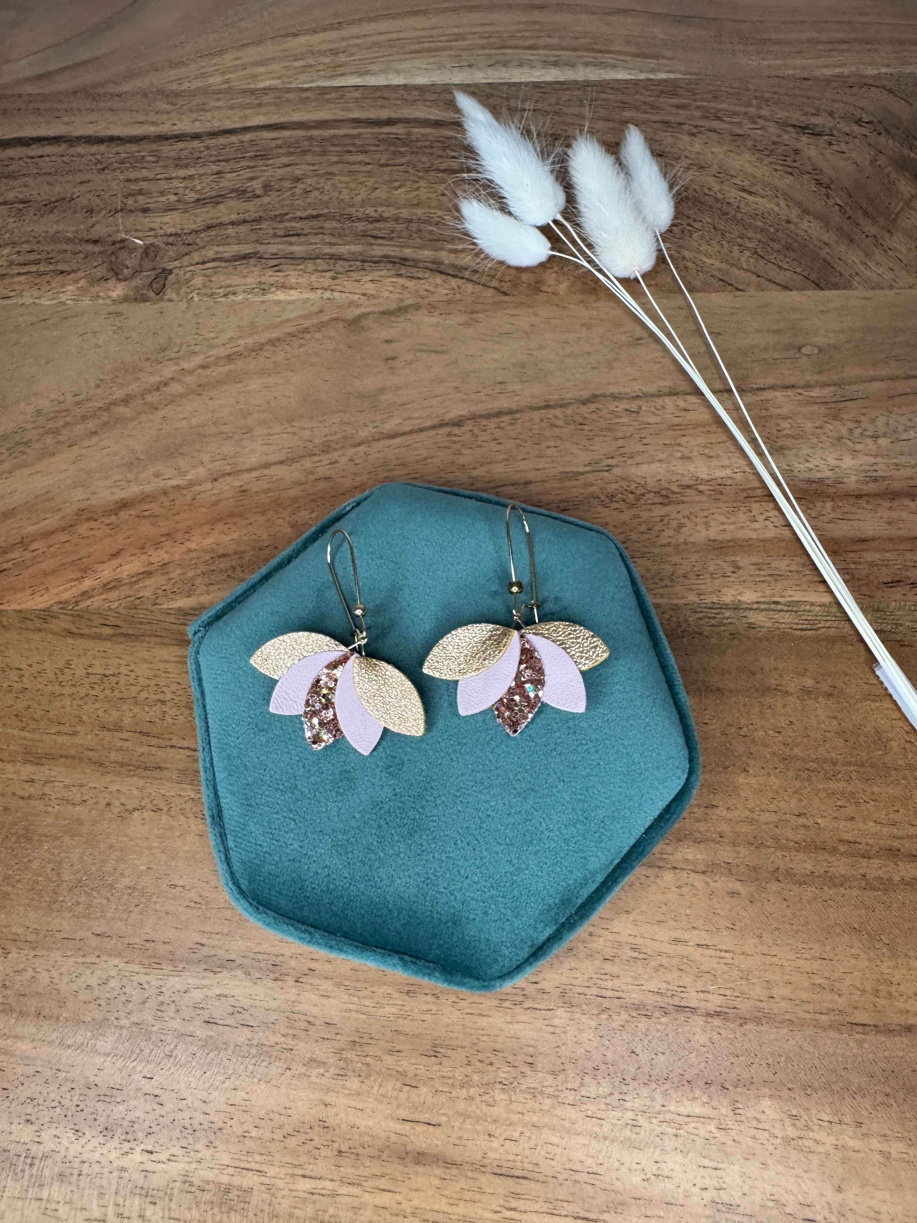 Boucles d’oreilles Églantine