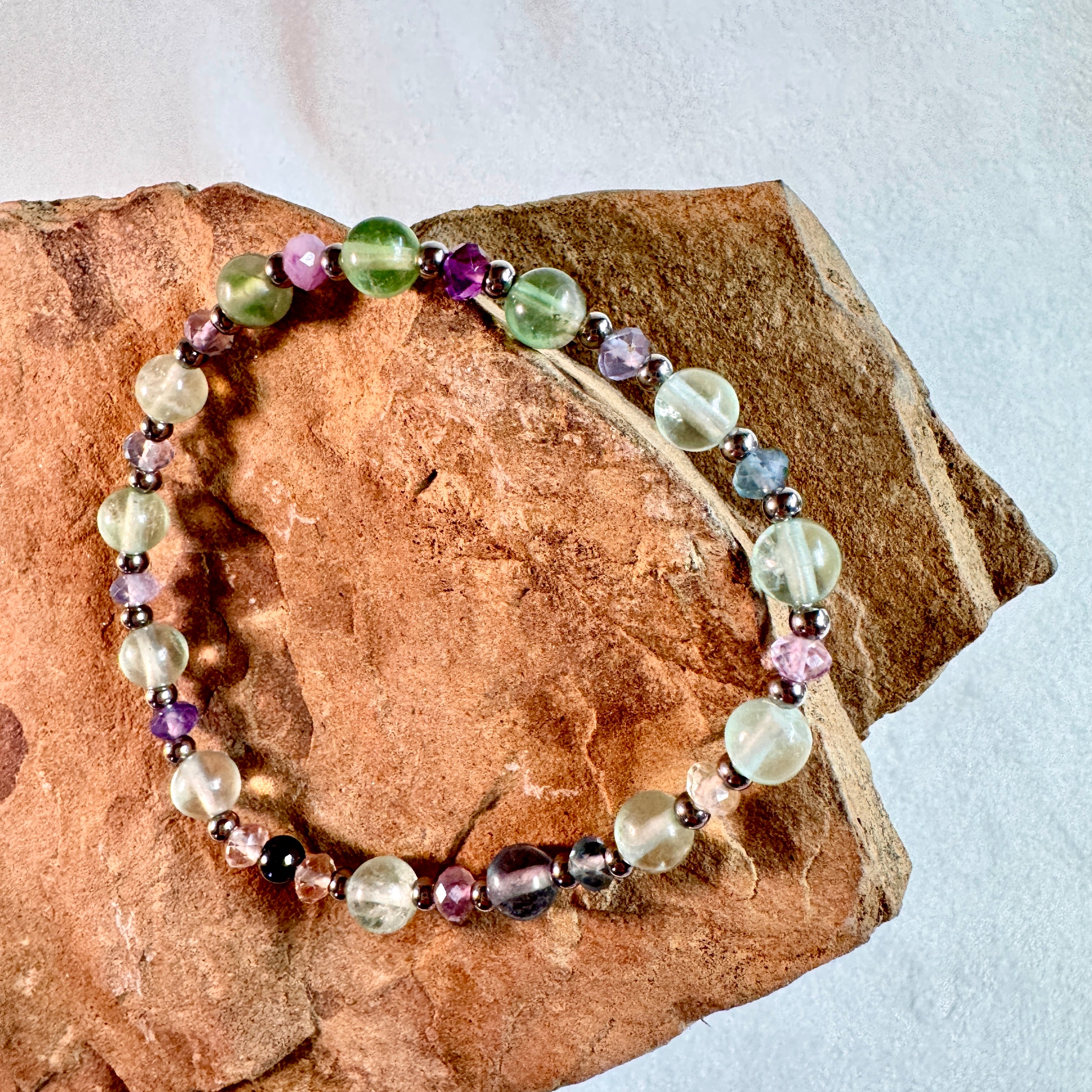 BRACELET – FLUORITE