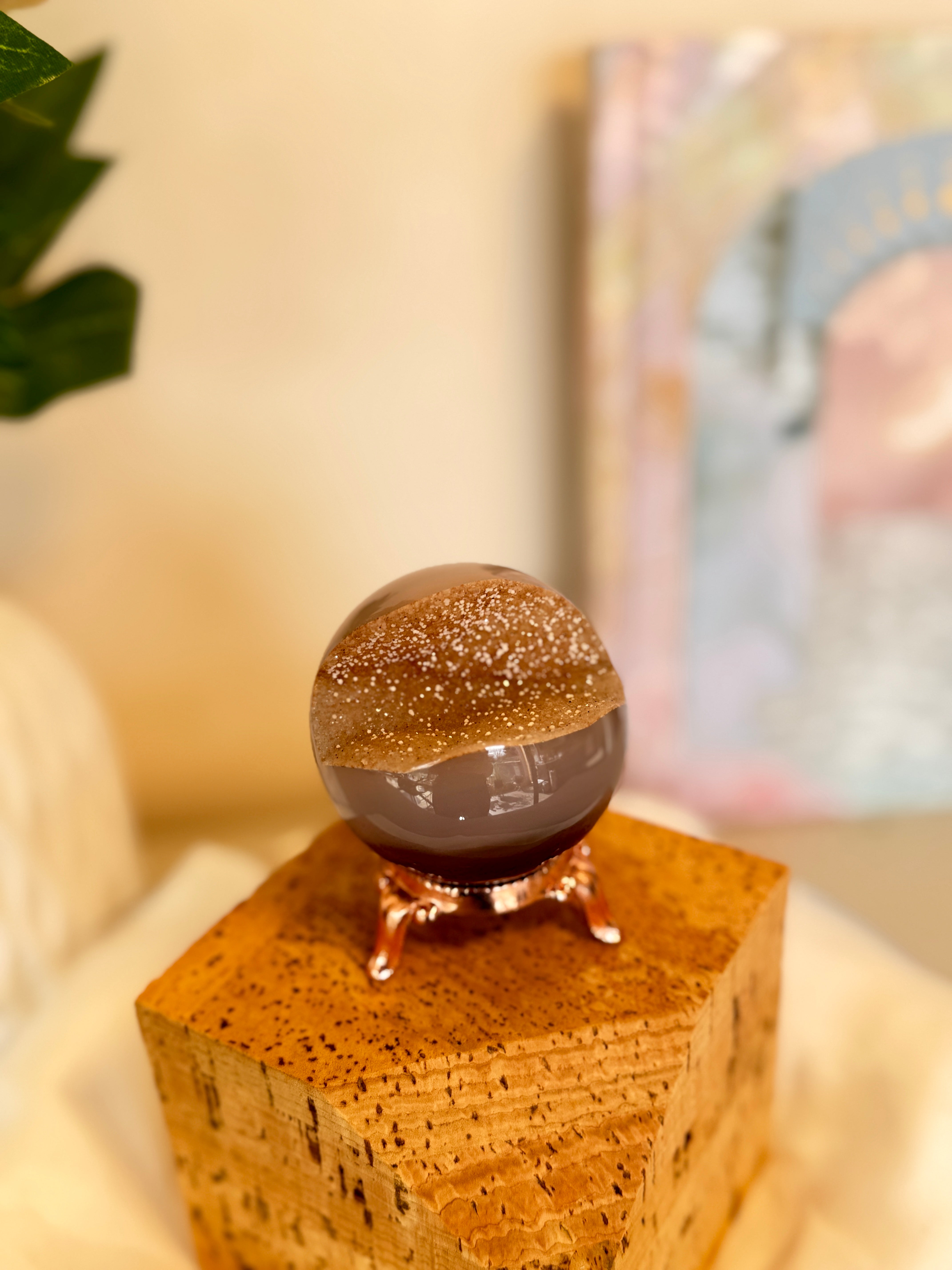 Mini Sphère Smoky Quartz